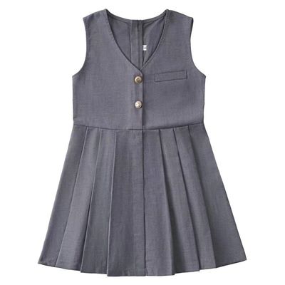 Uniformes Niños Pinafores Estilo británico faldas de tamaño múltiple Eco amigable