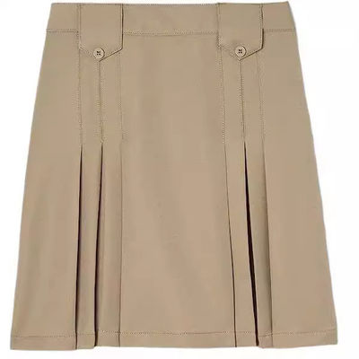 Uniformes escolares de chicas de moda en el Reino Unido faldas de estilo OEM / ODM disponibles